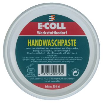 E-Coll Handwaschpaste 500ml