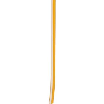 KABEL, 1 Meter 0.75qmm gelb-weiß (gelbes Kabel mit weißem Strich)