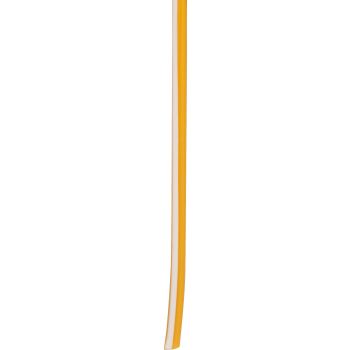 KABEL, 1 Meter 0.75qmm gelb-weiß (gelbes Kabel mit weißem Strich)