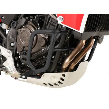 H&B Motorschutzbügel schwarz pulverbeschichtet, schützt bei Umfallern und Stürzen, nicht mit dem Yamaha Rallye-Motorschutz kombinierbar
