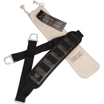 LegendGear Schultergurt, gepolstert, braun, Karabinerverschluss, passend für Seitentasche Art. 60694/60699B/60700B/60705