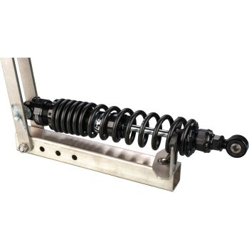 HeavyDuty Federbeinpresse, Made by KEDO, Edelstahl (nicht für Stoßdämpfer mit fest verbautem Ausgleichsbehälter, nur bedingt für Mono-Federbeine geeignet)