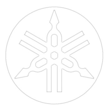 Stimmgabel-Aufkleber, weiß (invertiert), 1 Paar
