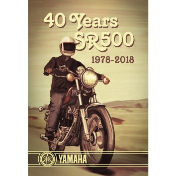 SR500 Poster '40 Jahre SR500', Größe ca. 48x70cm (Hochformat), 4c Digitaldruck auf HQ-Posterpapier
