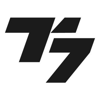 T7-Aufkleber, Folienplott aus durchgefärbter Fahrzeugbeschriftungs- Folie, Abm. ca. 180x130mm, schwarz, 1 Stück