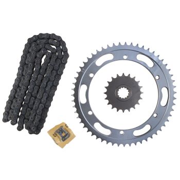 XW-Ring Kettensatz 20/55 (130Gl. offen) RK428XRE, incl. Clip-Schloss
