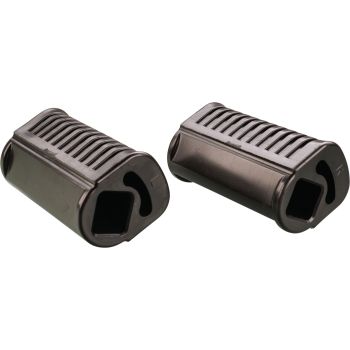 Replika-Fußrastengummis für Sozius-Fußrasten, 1 Paar, OEM-Vergleichs-Nr. 1J7-27444-00, 1J7-27433-00