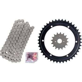 RK XW-Ring Kettensatz extra verstärkt mit offener RK 530XRE-Kette, Hohlnietschloss, 16Z Ritzel und 42Z Kettenblatt