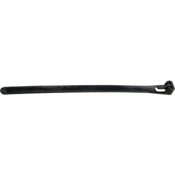 Kabelbinder, wiederverschließbar, 7.6mm breit, 150mm lang, schwarz, für z.B. Lenker geeignet
