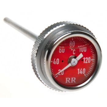 RR-Öltemperatur-Direktmesser RR34 mit ROTEM Ziffernblatt