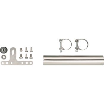 BullSP 'Mace' Krümmer-Set inkl. Montagematerial für Endtopf Art. 93614, 44.5mm (Krümmer und Endtopf in Kombination haben EG-ABE)