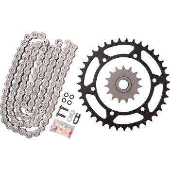 X-Ring Kettensatz 15/39 (110Gl) DID 520VX3 (offen mit Clip-Schloss, schwarz)