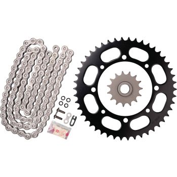 X-Ring Kettensatz 15/46 (110Gl) DID 520VX3 (offen mit Clip-Schloss, schwarz)
