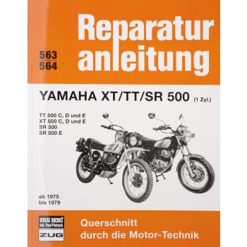 Reparaturanleitung XT/TT/SR500 1975-1979, Bucheli Verlag, Reprint der 9. Auflage 1986, Band 22881, ISBN 978-3-7168-1427-7