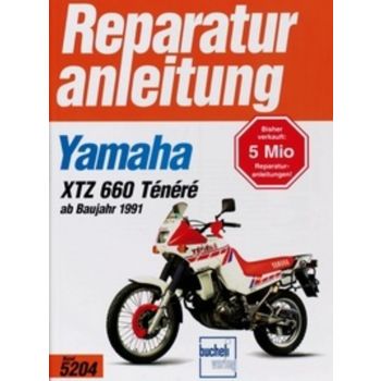 Reparaturanleitung XTZ660, Bucheli Verlag, Band 22710, ISBN 978-3-7168-1929-6