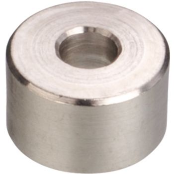 Distanzhülse Aluminium, Durchmesser 24mm, Länge 15mm, Bohrung für M8, unbehandelt, 1 Stück