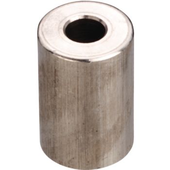 Distanzhülse Aluminium, Durchmesser 20mm, Länge 30mm, Bohrung für M8, unbehandelt, 1 Stück