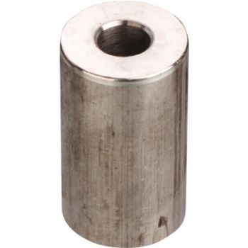 Distanzhülse Aluminium, Durchmesser 20mm, Länge 35mm, Bohrung für M8, unbehandelt, 1 Stück