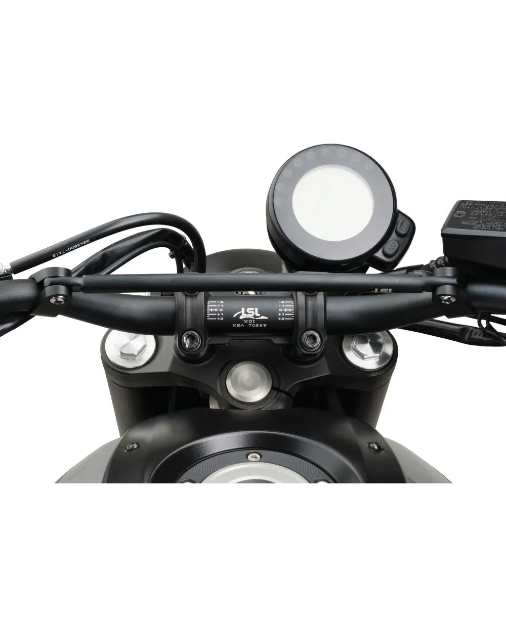KEDO Tachohalter für originales Yamaha- Rundinstrument, Aluminium