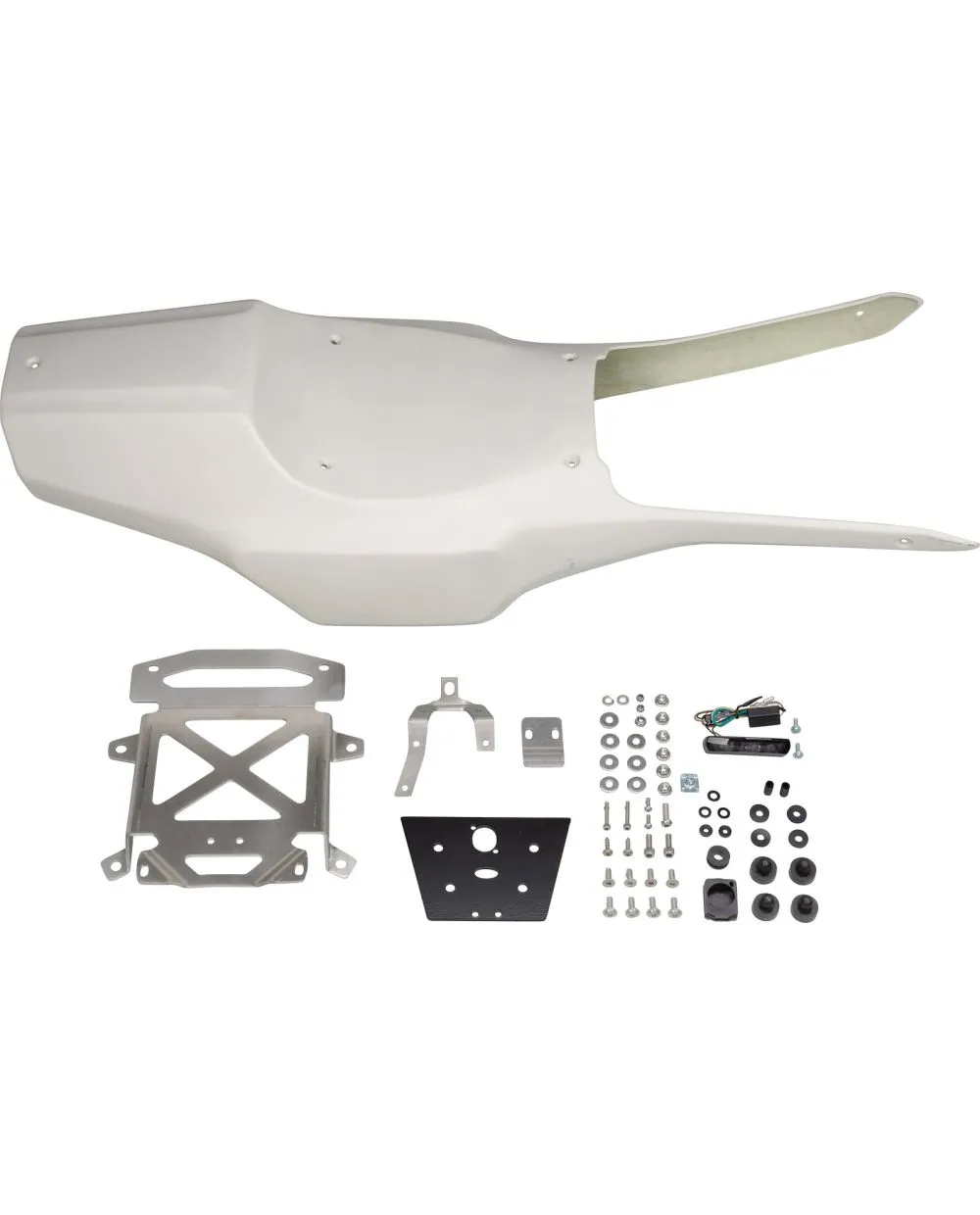 JvB-moto Custom Heck, GFK unlackiert, incl. LED Rücklicht + Rücklichthalter, ohne Sitzpolster JvB-moto Custom Heck, GFK unlackiert, incl. LED Rücklicht + Rücklichthalter, ohne Sitzpolster