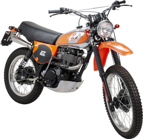 XT500 im TT-Look, Farbe New El Toro Orange